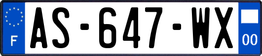 AS-647-WX