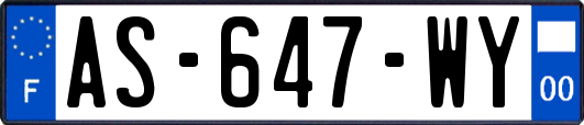 AS-647-WY