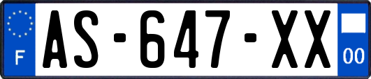 AS-647-XX