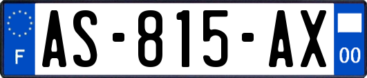 AS-815-AX