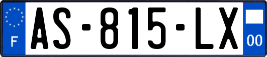AS-815-LX
