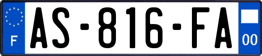 AS-816-FA