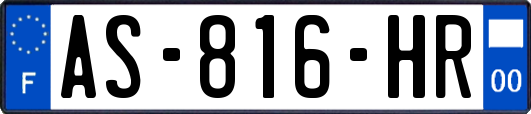 AS-816-HR