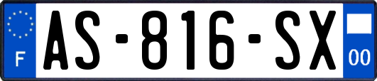 AS-816-SX