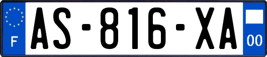AS-816-XA