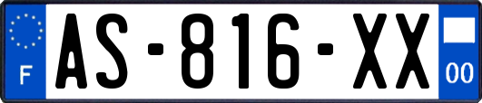 AS-816-XX