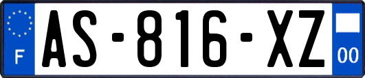 AS-816-XZ