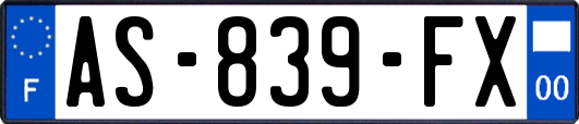 AS-839-FX