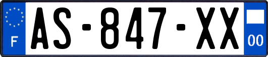 AS-847-XX
