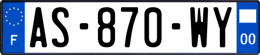 AS-870-WY