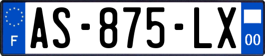 AS-875-LX