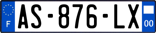 AS-876-LX