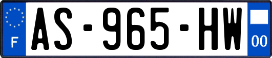 AS-965-HW