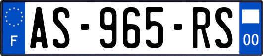 AS-965-RS