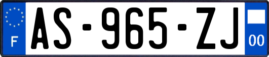 AS-965-ZJ