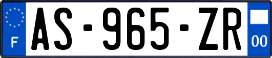 AS-965-ZR