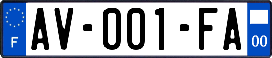 AV-001-FA
