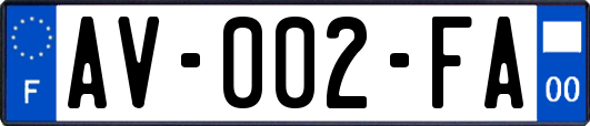 AV-002-FA