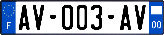 AV-003-AV