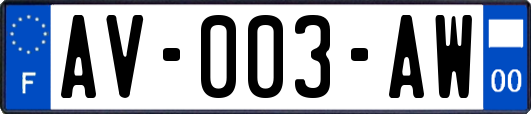 AV-003-AW