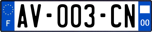 AV-003-CN