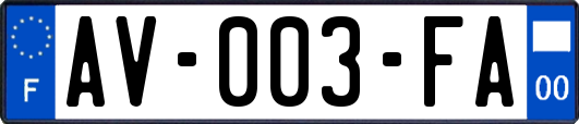 AV-003-FA