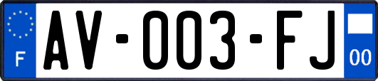 AV-003-FJ