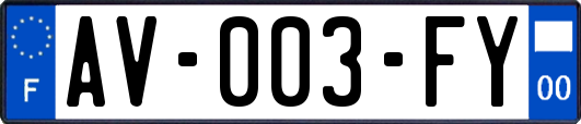 AV-003-FY