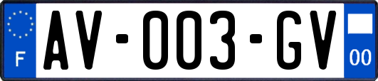 AV-003-GV