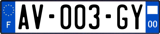 AV-003-GY