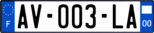 AV-003-LA