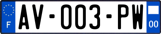 AV-003-PW
