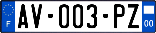 AV-003-PZ
