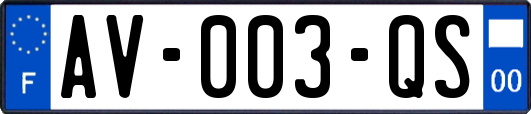 AV-003-QS