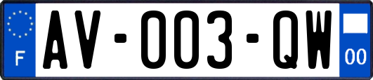 AV-003-QW