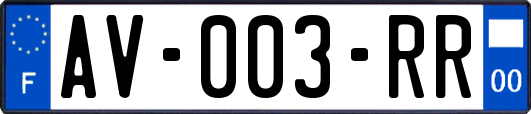 AV-003-RR