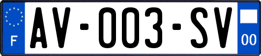 AV-003-SV
