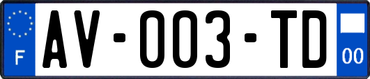 AV-003-TD