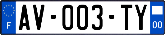 AV-003-TY