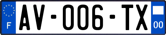 AV-006-TX