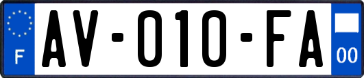 AV-010-FA