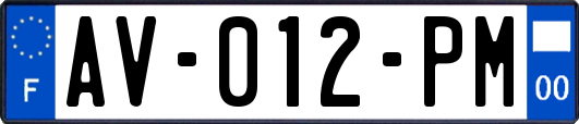 AV-012-PM