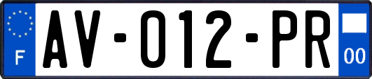 AV-012-PR