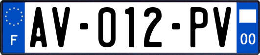 AV-012-PV