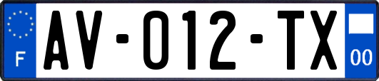 AV-012-TX