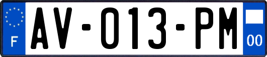 AV-013-PM