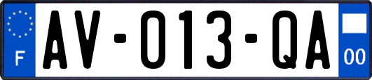 AV-013-QA