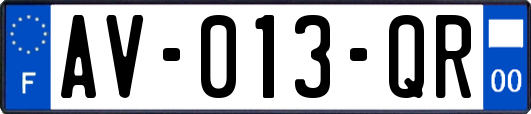 AV-013-QR