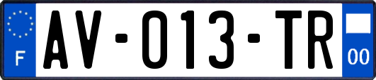 AV-013-TR