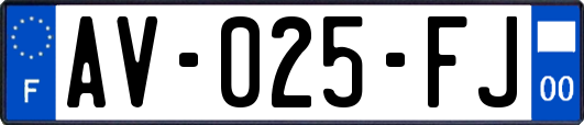 AV-025-FJ